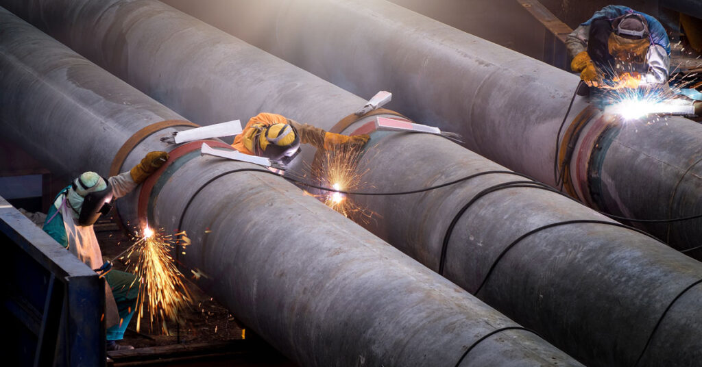 steel pipe industries